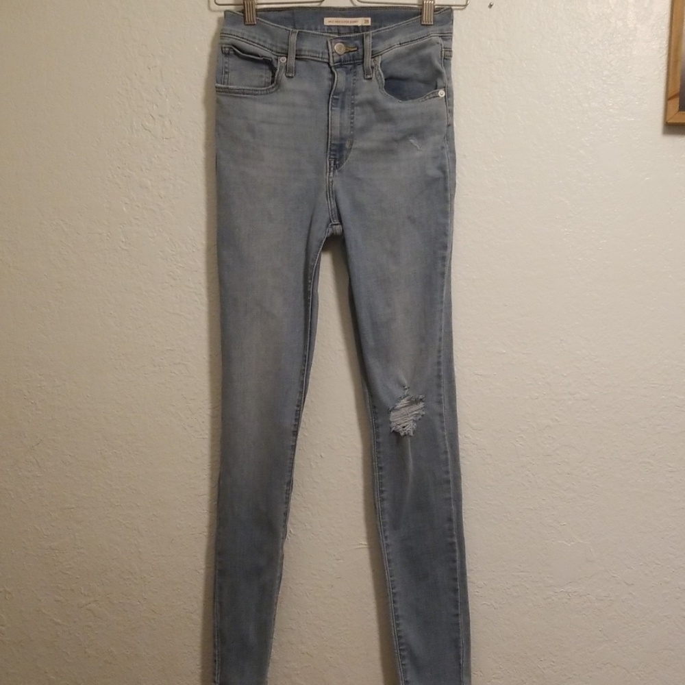 Levi's High Waisted super skinny